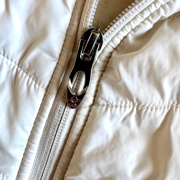 Spyder Insulated Fleece Lined Zip Jacket Outdoor Winter Layer Oatmeal Cream M - Picture 6 of 10